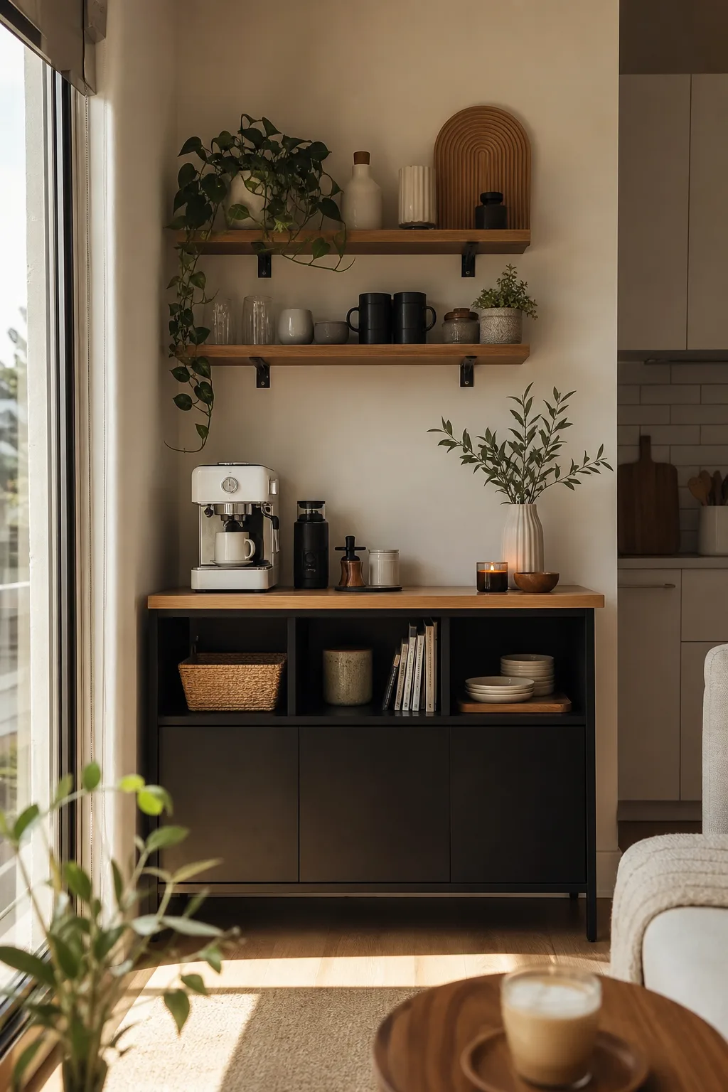 15 Coffee Bar Ideas for Small Apartments